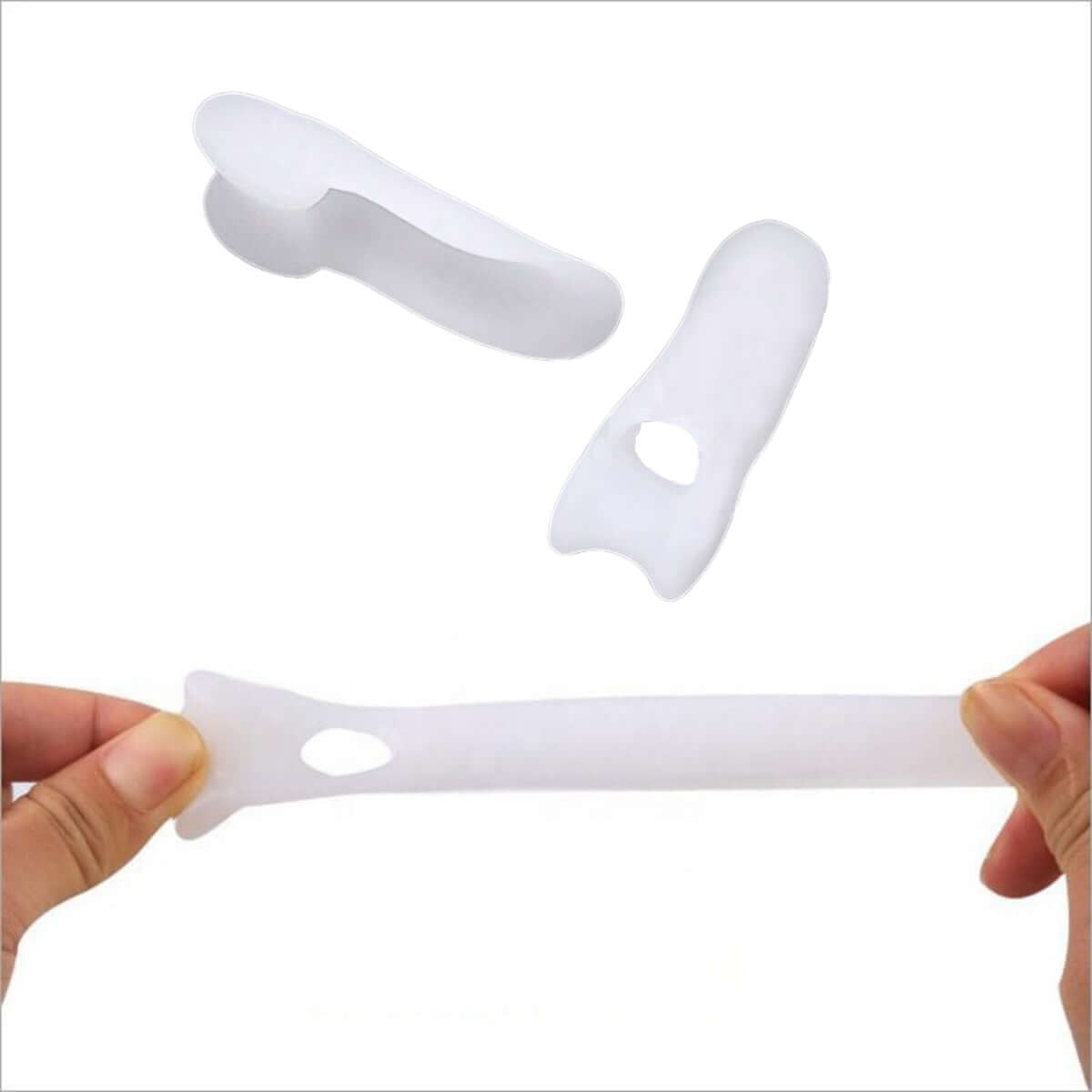 Lilletå beskytter mod smerter knyst og lilletå. Køb 2 stk. lilletå adskiller med tåspreder af silikone gel mod smerter fra friktion, tryk og pres hos Carerelief.dk.