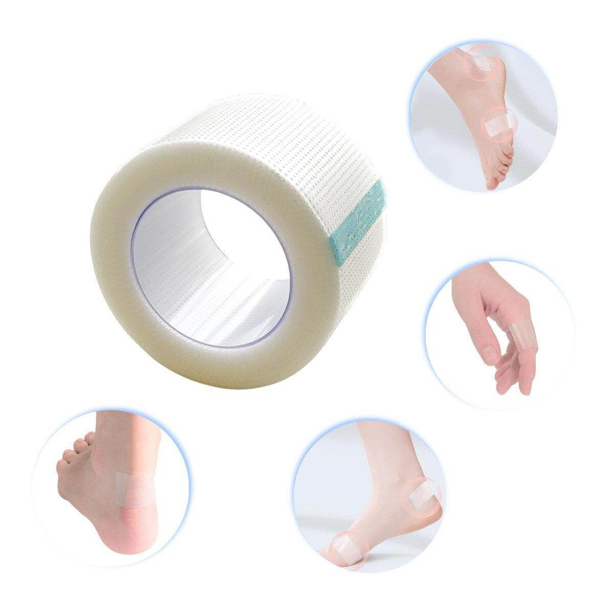 Blødt anti-slid vabel plaster beskytter mod vabler, gnavsår, slid og friktion på knyster, tæer, hæle ved løb og vandring. Bestil 1 rulle gnavsårs tape til sart hud her. Køb 5 m vabelplaster hos Carerelief.dk.