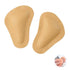 Forfodspelotte sål. Nedsunken forfod indlæg med pelotte til at klæbe ind i sko, sandaler og stiletter. 1 par beige pedag T-form.