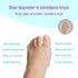 Silikone tåspreder til knyst ved storetå beskytter mod tryk og pres fra sko, der mindsker smerter. Køb blød tåskiller storetå med knystbeskyttelse til Hallux Valgus billigt hos Carerelief.dk