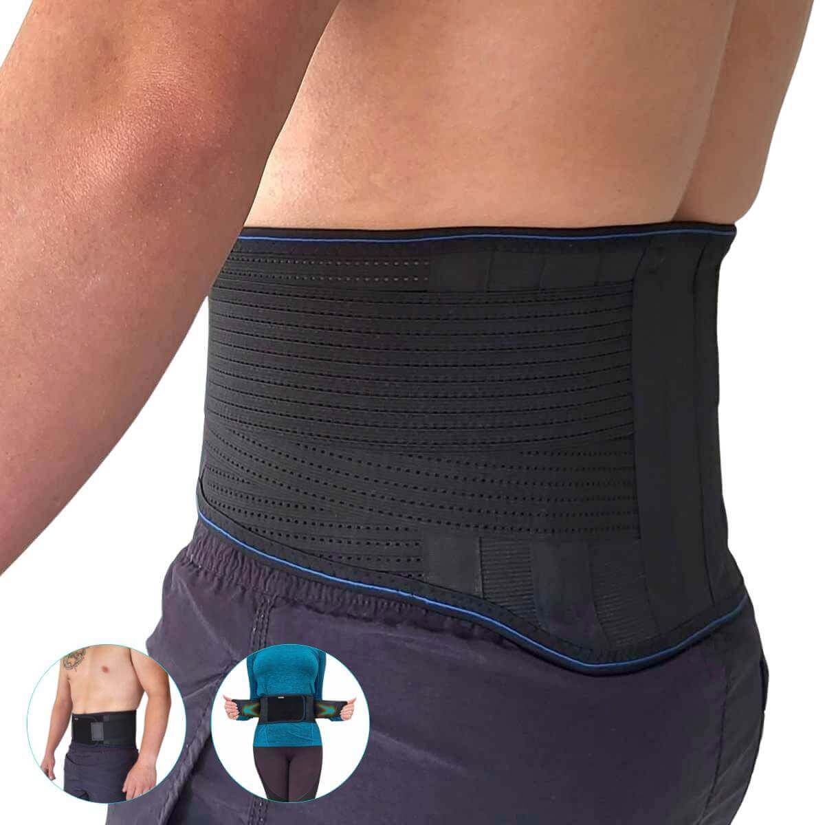 Køb rygstøtte bælte RS50 Flex i let åndbar kvalitet til sport og hverdag hos Carerelief. Designet til at give optimal komfort, støtte og lindring til ryggen og lænden ved ubehag, stivhed og lændesmerter fra slidgigt, overbelastning, lumbago og diskusprolaps. Fås i str. S til XXXL.