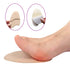 Forfodsinslæg i memory foam (1 par) med selvklæbende bagside, absorberer stød under forfoden, mindsker belastningen og forbedrer komforten i sko og sandaler