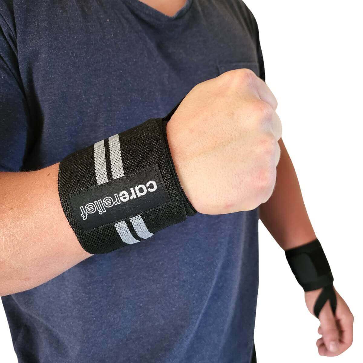 Støttebind til håndled med kompression og justerbar velcro 2 stk. -HL30 pro