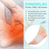 Gel svangstøtte pronation. Gel platfodspude støtter og løfter svangen - 2 stk.- let og behagelig at have på - Carerelief
