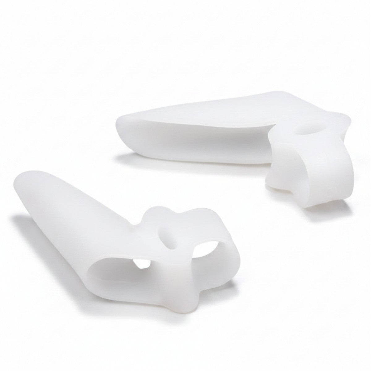 Tåskiller gel lindrer smerter og ubehag ved hammertæer, skæve eller overlappende tæer. Deluxe tåspreder med hallux valgus støtte 1 par.