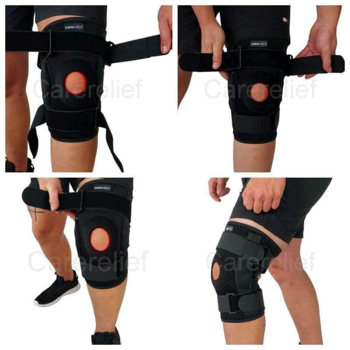 Knæbind med skinner giver beskyttelse og støtte til knæ, menisk og korsbånd ved sport og træning. Knæstøtte med skinne stabiliserer ved korsbåndsskade og meniskskade. KN10 Flex - carerelief.