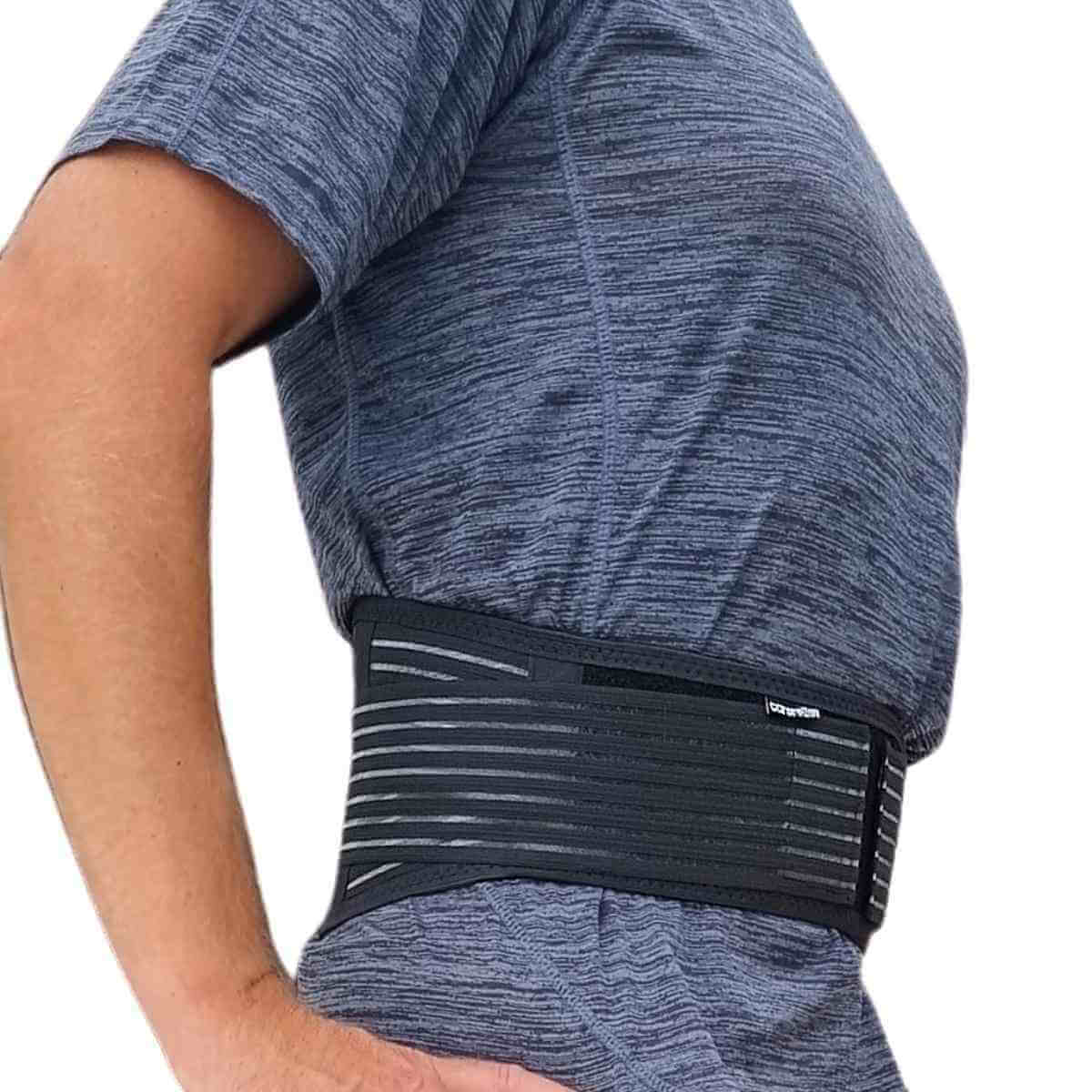 Lændebælte til ømhed i lænden LB20 PRO - størrelsesguide M til XXL