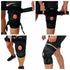 Knæstøtte med hængsler til støtte af et skadet knæ, korsbånd og menisk. Køb Knæbind med stropper til løb & sport - Knæ Støttebind for hurtigere restitution ved skader i knæet. 1 stk. - lav pris