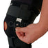 Knæstøtte med hængsler, kompression og bedste støtte af knæet ved korsbåndsskade og meniskskade. Kvalitets knæbind KN10 med side-skinner er et justerbart støttebind, der forebygger skader og vrid på et ustabilt knæ.